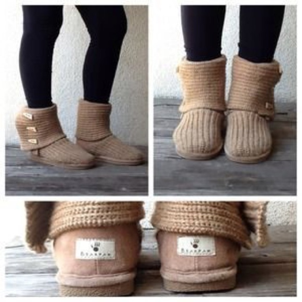 Tan boots